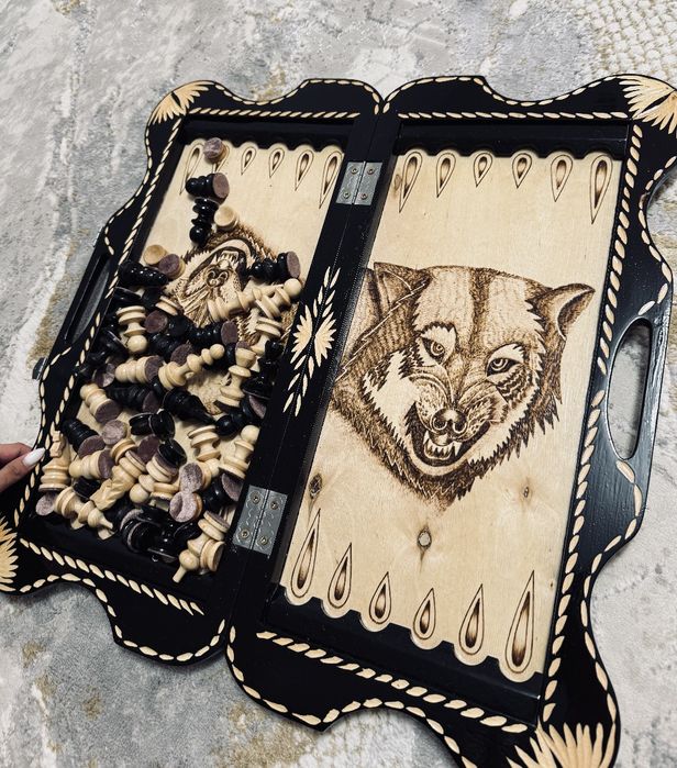 3 в 1 шахмат, нарды, шашки