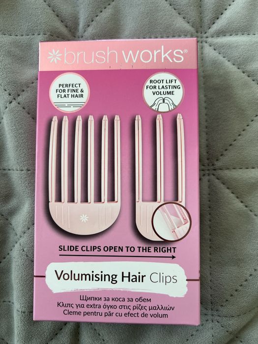 Brush works щипки за коса за обем