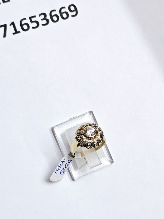 Vand inel dama din aur 14 k 5.42 g cod 414