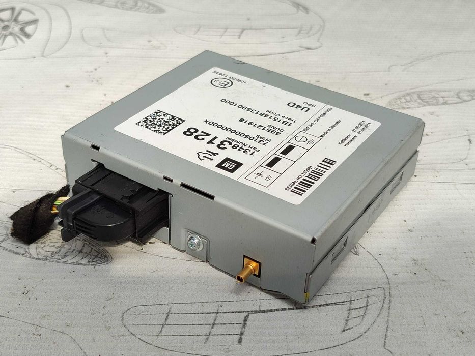 Amplificator audio Opel Mokka LVL B16DTH 100kW COD: 13483128 / U4D 2016 / [2012-2016] / (5F3)