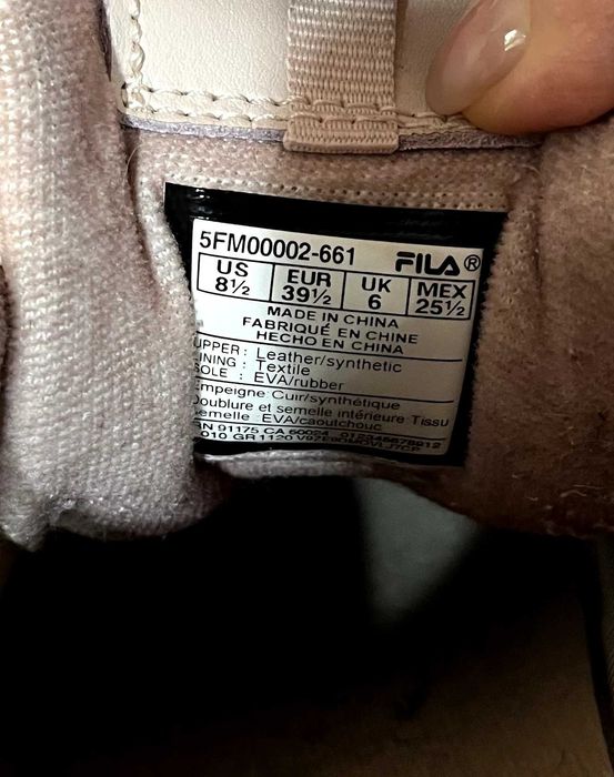 Кроссовки Fila, оригинал.