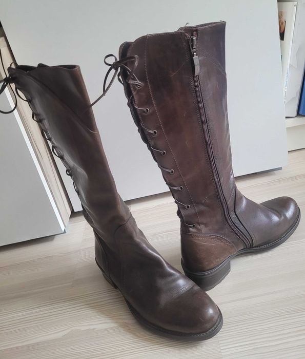 Cizme din piele naturala