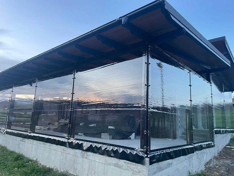 Inchideri terase-Folie transparenta-Cristal
