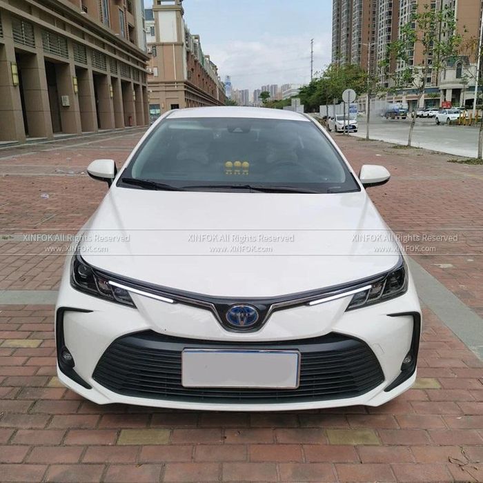 Led дневни светлини 2бр. drl с бягащ мигач -15.5см. / а-3574-1 ...