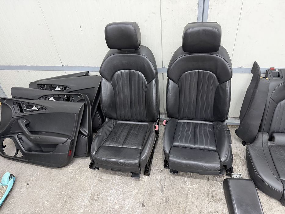 Кожен S Line салон за Audi A6 4g, Ауди А6