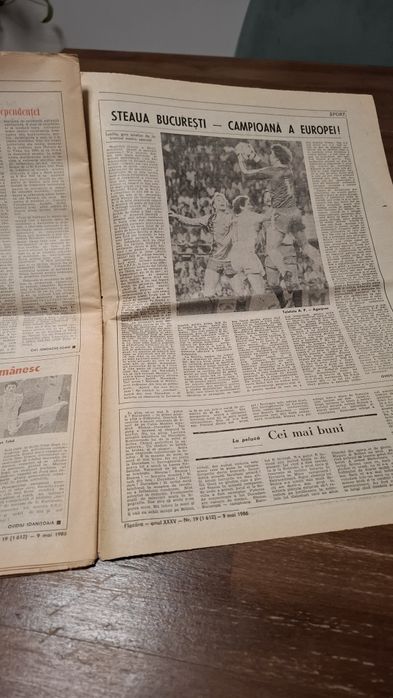 Ziar Flacara: Steaua Campioana Europei