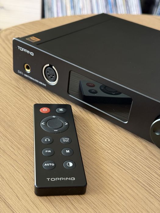 DAC Topping DX7s  si Căști Hi Fi Bowers Wilkins P7