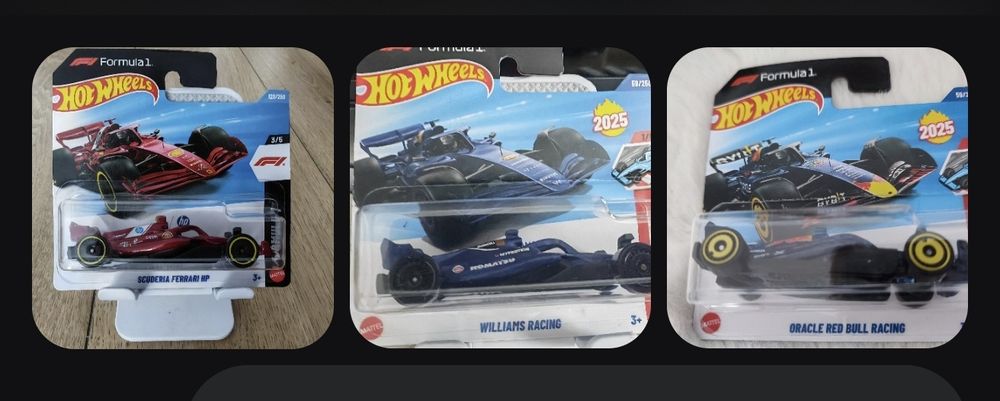 Formula 1 Pack Ferrarl, Williams și Red Bull