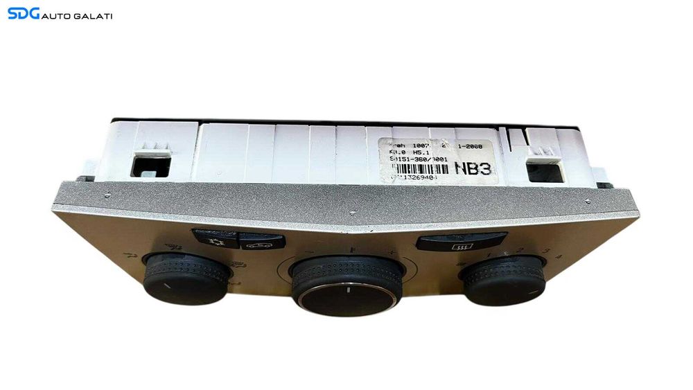 Panou Modul Unitate Comanda AC Aer Conditionat Clima Climatic Opel Astra H 2004 - 2010 Cod 13269404 [LC0791]