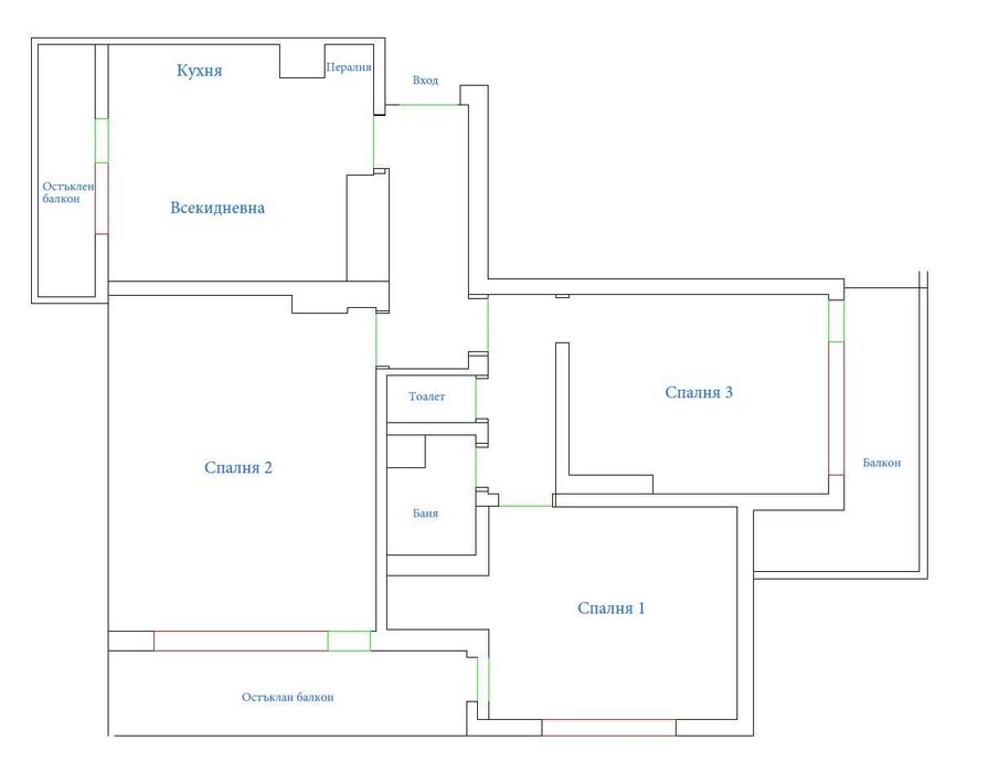 Панорамен 4-стаен апартамент Варна до ТУ-Варна (БЕЗ КОМИСИОННА)