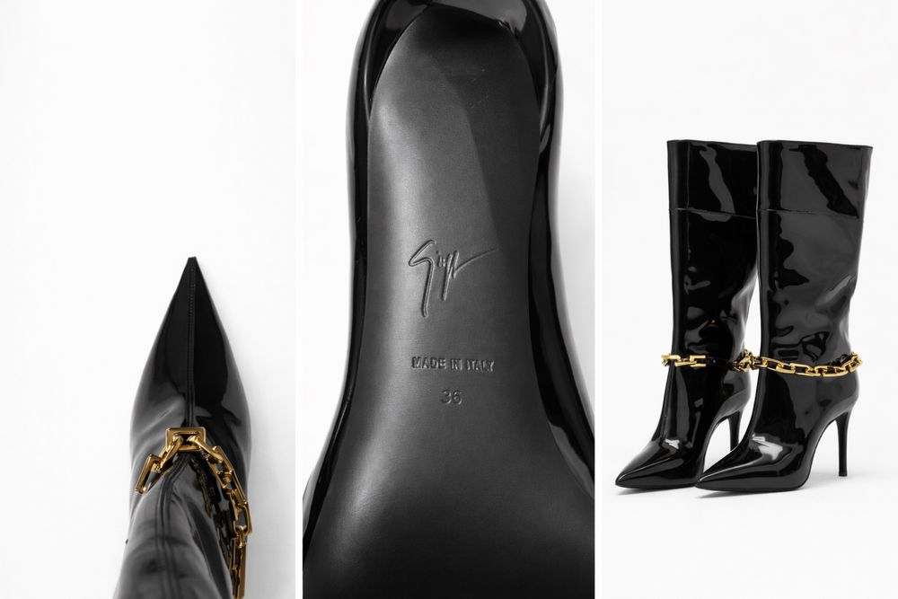 Лачени боти Giuseppe zanotti