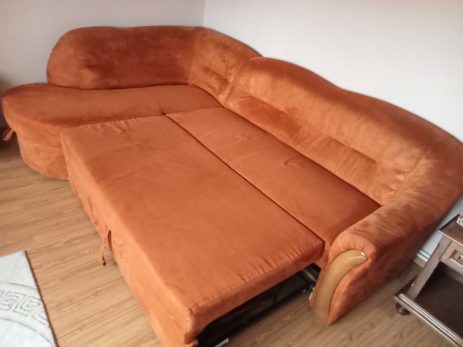 Coltar extensibil-material alcantara-ca nou