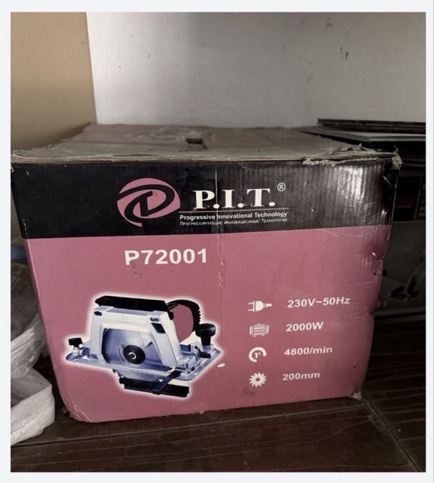 Большая дисковаяк пила pit p72001