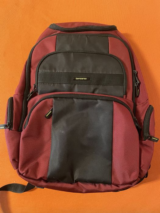 Голяма червена раница Samsonite 15.6 инча