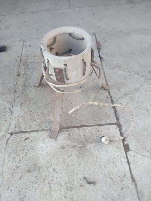 Обогреватель самодельный спиральный (козел)