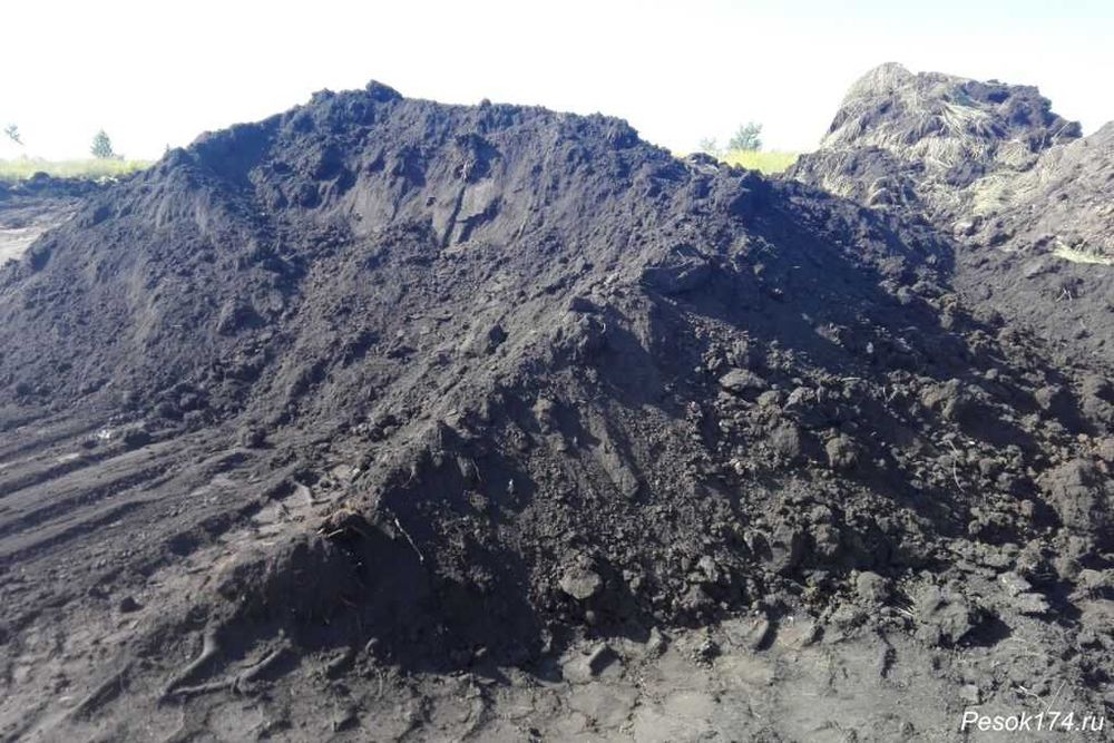 Чернозем ПОЧВА плодородна без добавени компоненти