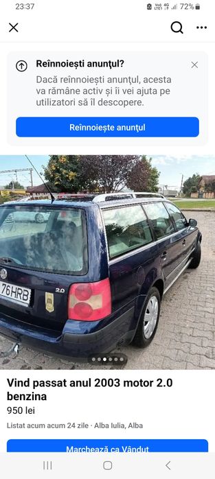 Vind passat 1,9 benzina 131 cp