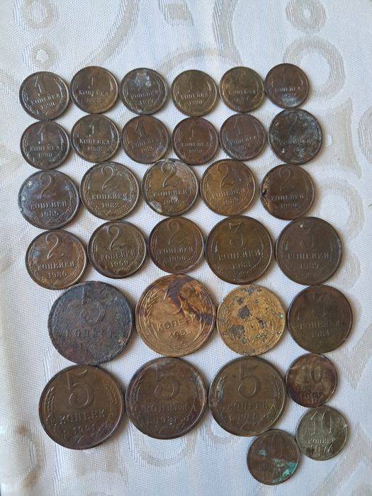 Старые монеты СССР (редкие)