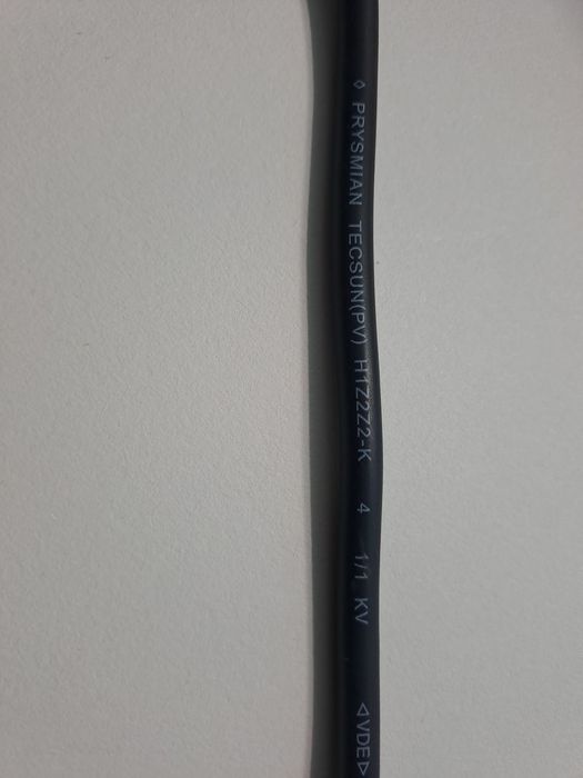 Cablu fotovoltaic de 4 din cupru nichelat