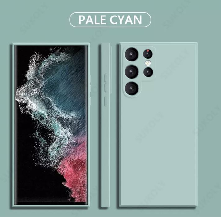 Husa Luxury Samsung S22/S23/S24/S25 Plus Ultra Soft Silicon Interior