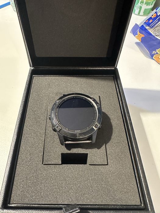 Garmin Fenix 6x sapphire Black DLC DEFECT