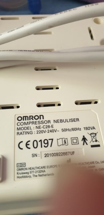 Vand inhalator/nebulizator.