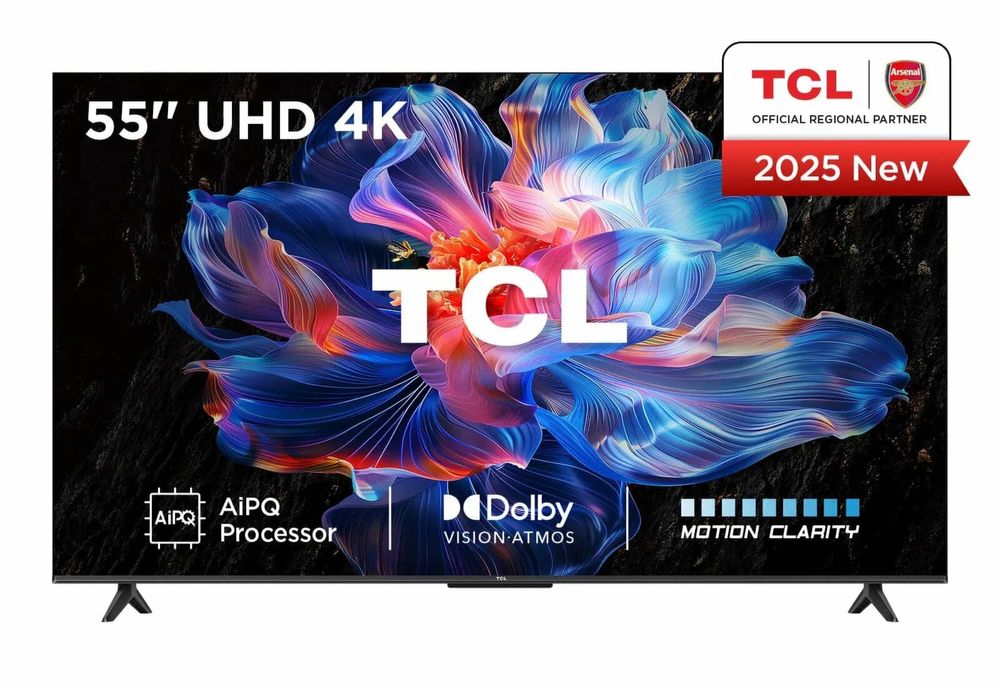 Tcl 55 V6C googl tv 2025 new