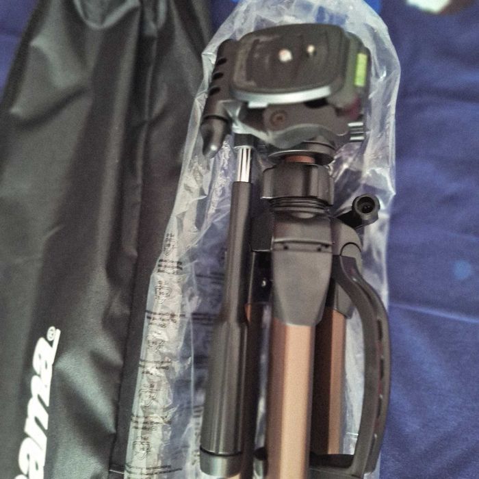 Trepied foto-video HAMA Star Pro 61, 153 cm, auriu