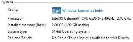 Intel Celeron G530 • 2.4 GHz • LGA1155 • Impecabil • Ideal Office • Consum redus •Fără cooler