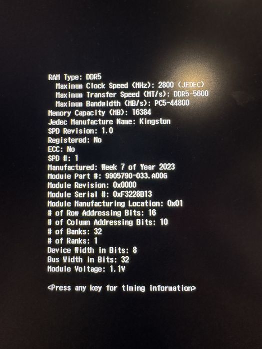 Kit Memorie RAM laptop Kingston 32GB (16x2) DDR5 5600MHz