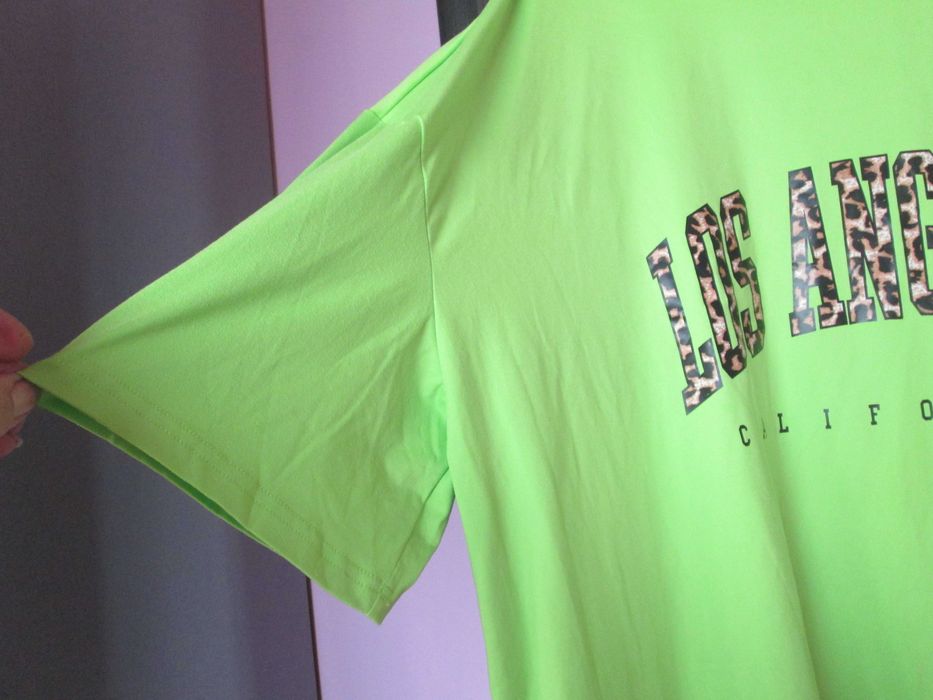 tricou verde Shein 3XL unisex