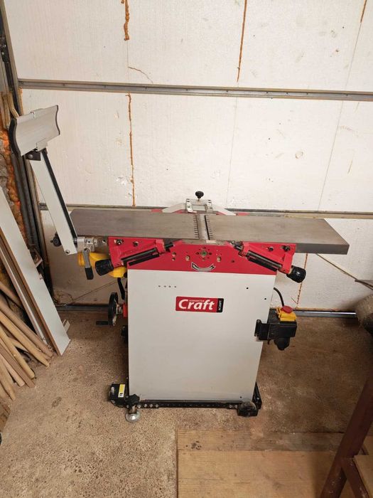 Rindeluitor + Abricht Axminster Craft AC250PT – stare impecabilă, foarte puțin folosit