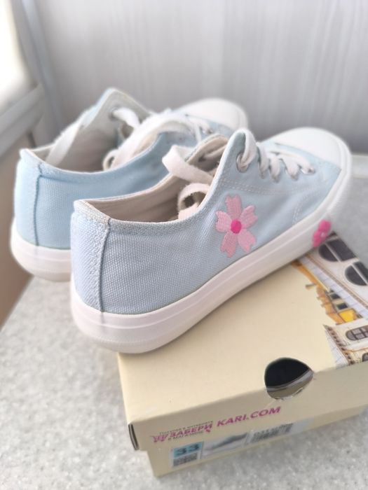 Кеды для девочки в идеальном состоянии