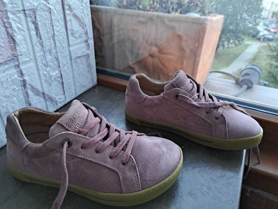 детски кожени обувки,маратонки за момиче,кецове,номер32,BIRKENSTOCK