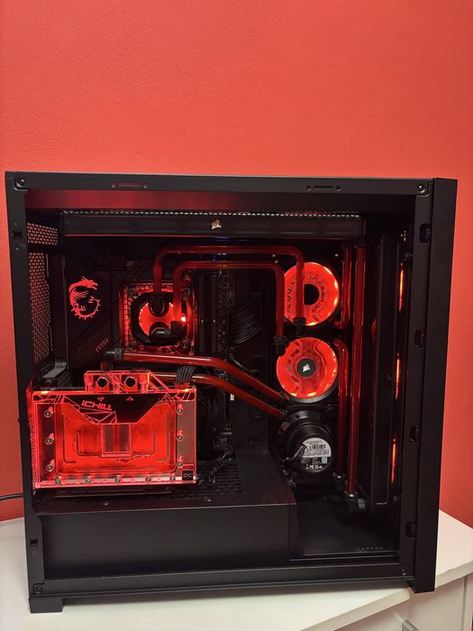 PC Gaming Ultra High-End RTX 4090 Watercooled Custom + i9 14900K + 64GB DDR5+4 TB M2