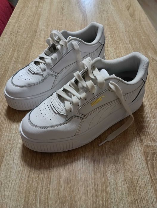 Pantofi sport PUMA model Karmen Rebelle albi - mărimea 40