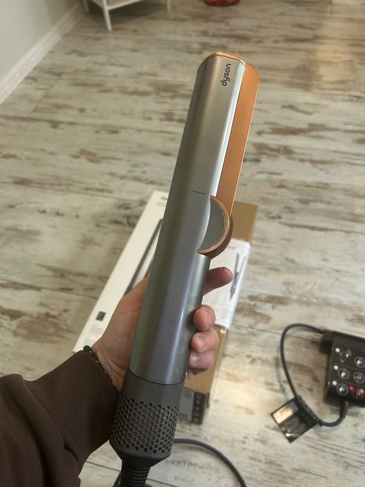 Преса за коса Dyson HT01 Airstrait™ (Никел/Мед)