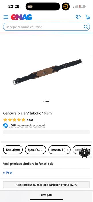 Centura sala Vitabolic L