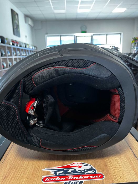 Мото каска NOLAN N-60 SPORT FLAT BLACK L,два визьора,като нова