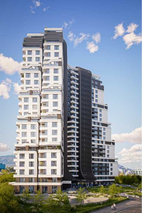 5-Стаен Южен в Twin Tower Branded Residence 15-ти Етаж Към Витоша - ул. Сребърна 28, София