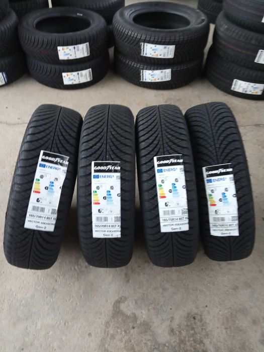 4 Нови всесезонни гуми 165/70R14 Goodyear 4Season Gen-2 XL 85T
