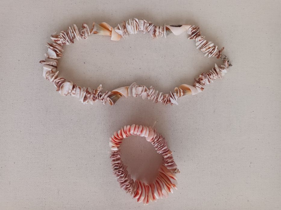 НОВ комплект от мидено  колие и гривна, Спиди/лично предаване