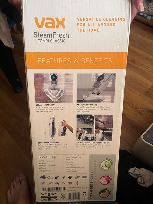 Парочистачка VAX Steam Freah , с много приставки
