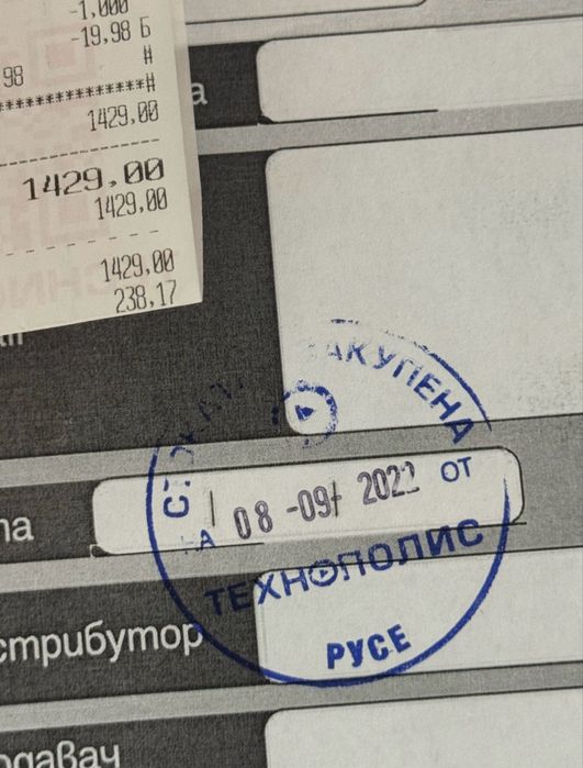 КАТО НОВ 1TB Sony Playstation 5 Fat Технополис Гаранция 2024г. White