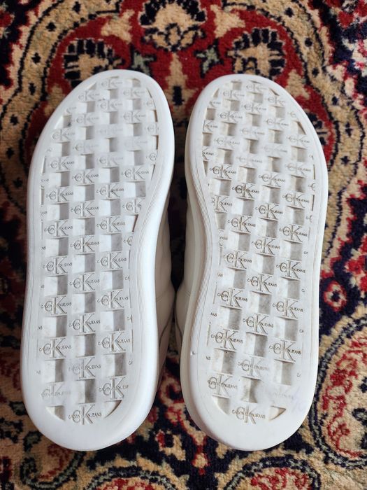 Adidași Calvin Klein Jeans, piele naturala, nr.42