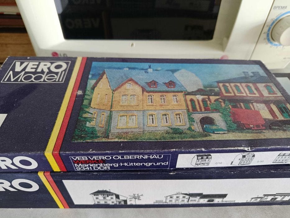 Конструктор VERO производства ГДР, 2 коробки