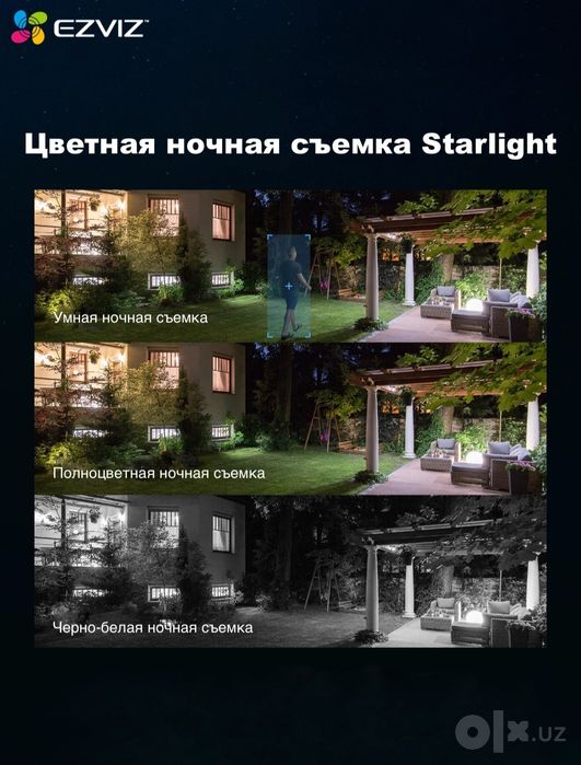 Установка камеры Ezviz акция