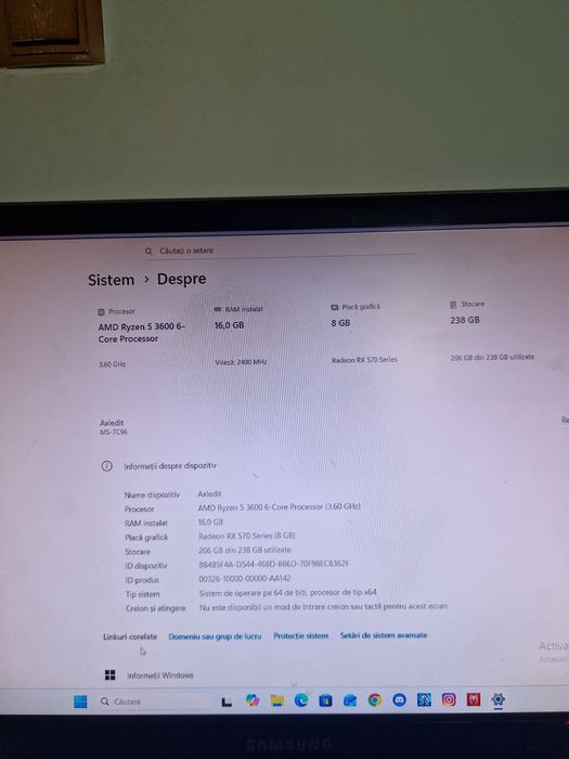 Vând Pc Gaming tot setup-ul