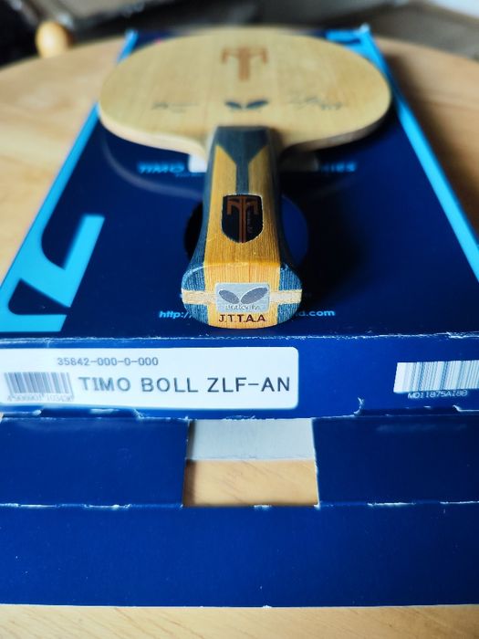 Продавам дърво за тенис на маса Butterfly Timo Boll ZLF (AN) – Серия M