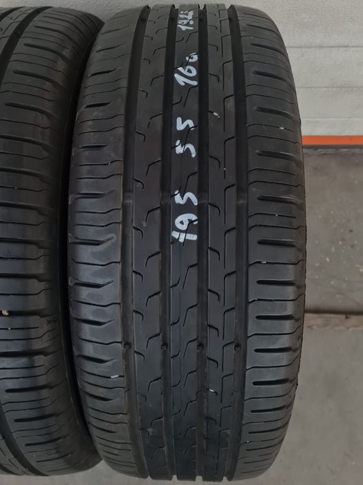 Летни гуми 2 броя CONTINENTAL EcoContact6 195 55 R16 дот 1922